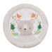 KINDERKRAFT Deka hrací s hrazdičkou Cozyplay Light Grey