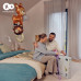 KINDERKRAFT Deka hrací s hrazdičkou Cozyplay Light Grey