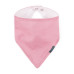 PETITE&MARS Bryndák bandana Luke 2 ks Beige Strawberies&Dusty Rose 3m+