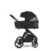 EASYWALKER Kočárek kombinovaný Zoey Pure Black + CBX By CYBEX Aton B2 i-Size + základna