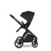 EASYWALKER Kočárek kombinovaný Zoey Pure Black + CBX By CYBEX Aton B2 i-Size + základna