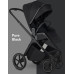 EASYWALKER Kočárek kombinovaný Zoey Pure Black + CBX By CYBEX Aton B2 i-Size + základna