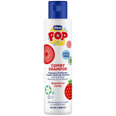 CHICCO Šampon a kondicionér Comby Strawberry POP pro děti a teenagery 250ml