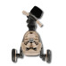 KINDERKRAFT Dětská tříkolka Jazz 2 Beige KINDERKRAFT Dětská tříkolka Jazz 2 Beige