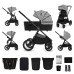 KINDERKRAFT Kočárek kombinovaný Nea 2 2v1 Lunar Black Bizuu