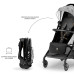 KINDERKRAFT Kočárek sportovní Pilot 2 Lunar Black Bizuu