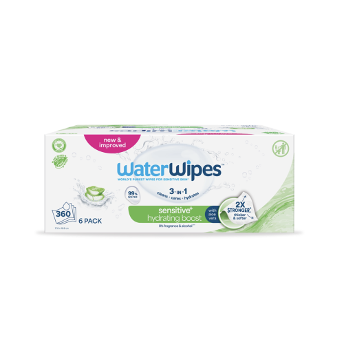 6x WATERWIPES Ubrousky vlhčené Hydrating clean with aloe vera 3in1 60 ks (360 ks) 6x WATERWIPES Ubrousky vlhčené Hydrating clean with aloe vera 3in1 60 ks (360 ks)