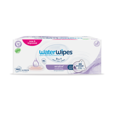 6X WATERWIPES Ubrousky vlhčené Soothing clean 3in1 60 ks (360 ks)