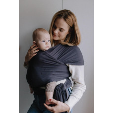 BOBA Nosítko dětí / šátek Serenity Wrap - Charcoal