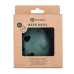 PETITE&MARS Hračka silikonová s chrastítkem Bear Basil Misty Green 0m+