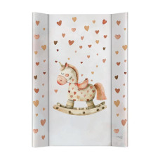 CEBA BABY Podložka přebalovací 2-hranná s pevnou deskou (50x70) Ultra Light Rocking Horse