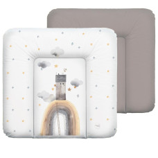 CEBA BABY Podložka přebalovací měkká střední (75x72) Basic Rainbow Home