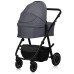 LIONELO Kočárek kombinovaný Amber Plus 3v1 Grey Graphite