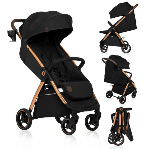 LIONELO Kočárek sportovní Ingrid Black Onyx LIONELO Kočárek sportovní Ingrid Black Onyx