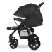 LIONELO Kočárek sportovní Annet Tour Black Carbon LIONELO Kočárek sportovní Annet Tour Black Carbon