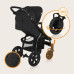 LIONELO Kočárek sportovní Annet Tour Black Carbon LIONELO Kočárek sportovní Annet Tour Black Carbon