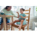 INGENUITY Jídelní židlička na židli My Spot™ Teal 6m+, do 15kg