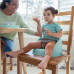INGENUITY Jídelní židlička na židli My Spot™ Teal 6m+, do 15kg