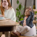 INGENUITY Jídelní židlička na židli Simplicity Seat™ Grey 6m+, do 15kg