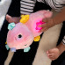 BABY EINSTEIN Hračka uklidňující se senzorem pláče mořský koník růžový Sea Dreams Seahorse™ 0m+
