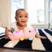 BABY EINSTEIN Hračka uklidňující se senzorem pláče mořský koník růžový Sea Dreams Seahorse™ 0m+