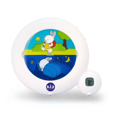 PABOBO Kid'Sleep podsvícený tréninkový budík Classic White