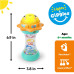 BRIGHT STARTS Hračka hudební chrastítko sluníčko Just for Sun™ 6m+