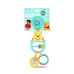 BRIGHT STARTS Hračka na C kroužku aktivní Winnie the Pooh Busy Bear™ 0m+