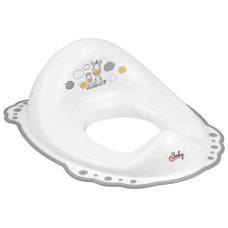 MALTEX Redukce na WC protiskluzová Zebra - White/Grey