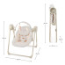 KINDERKRAFT Houpačka Swingee Beige