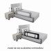 KINDERKRAFT Zábrana na postel Guard&Dream Light Grey