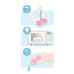 Philips AVENT Šidítko Ultra air obrázek 18+m dívka, 2ks Philips AVENT Šidítko Ultra air obrázek 18+m dívka, 2ks