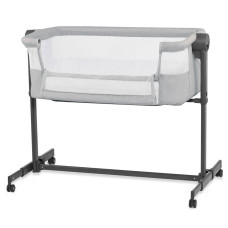 KINDERKRAFT Postýlka dětská polohovatelná Nestee Up2 Light Grey