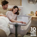 KINDERKRAFT Postýlka dětská polohovatelná Nestee Up2 Light Grey