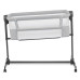 KINDERKRAFT Postýlka dětská polohovatelná Nestee Up2 Light Grey