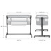 KINDERKRAFT Postýlka dětská polohovatelná Nestee Up2 Light Grey