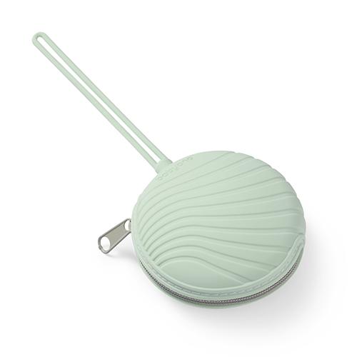 BABYONO Pouzdro na dudlík silikonové mintové 0m+ BABYONO Pouzdro na dudlík silikonové mintové 0m+