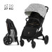 KINDERKRAFT Kočárek sportovní Mitzy Lunar Black Bizuu