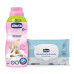 CHICCO Aviváž koncentrovaná Baby Sensitive Květinové objetí 750 ml + vlhčené ubrousky 72 ks zdarma