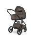 EASYWALKER Kočárek kombinovaný Zoey Chestnut Brown + CBX By CYBEX Aton B2 i-Size + základna