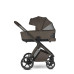 EASYWALKER Kočárek kombinovaný Zoey Chestnut Brown + CBX By CYBEX Aton B2 i-Size + základna