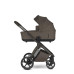EASYWALKER Kočárek kombinovaný Zoey Chestnut Brown + CBX By CYBEX Aton B2 i-Size + základna