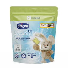 CHICCO Prací kapsle Baby Sensitive 20ks, 0m+