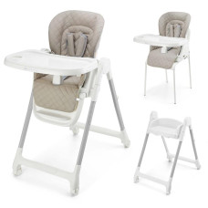 KINDERKRAFT Židlička jídelní 3v1 Tulo Beige