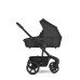 EASYWALKER Set XL kočárek kombinovaný Harvey NXT s příslušenstvím Eclipse Black
