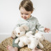 NATTOU Hračka plyšová Teddy pejsek 24 cm, 0m+