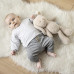 NATTOU Hračka plyšová Teddy zajíček 34 cm, 0m+
