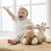 NATTOU Hračka plyšová Teddy žirafa 34 cm, 0m+ NATTOU Hračka plyšová Teddy žirafa 34 cm, 0m+