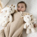 NATTOU Hračka plyšová Teddy žirafa 34 cm, 0m+ NATTOU Hračka plyšová Teddy žirafa 34 cm, 0m+
