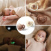 BABYONO Dudlíky silikonové anatomické 0-6m, 2 ks